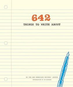 642 Things to Write About cover